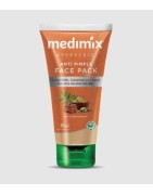 Medimix Ayurvedic Anti Pimple Face Pack, 150ml- With Multani Mitti, Cinnamon & Neem For Pimple & Acne-Free Skin